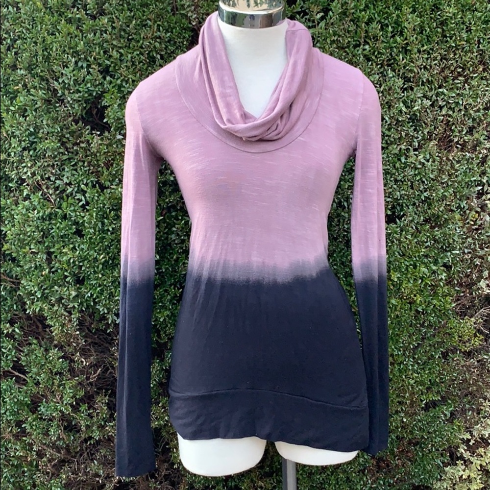 Ecoskin ombre long sleeve